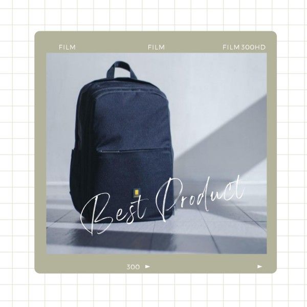cloth, brand, brand building, Simple Fashion Handbags Instagram Post Template