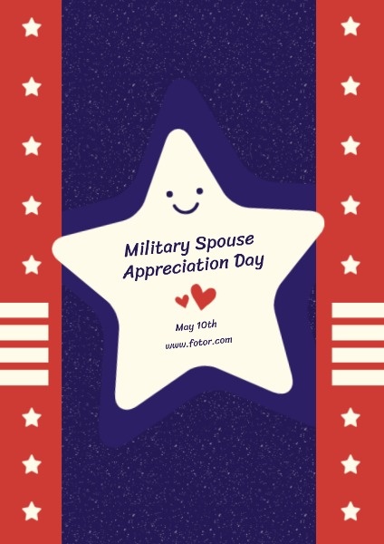 Military Spouse Appreciation Poster Poster