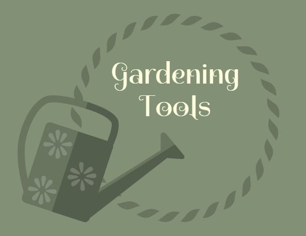 园艺工具 标签