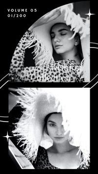 style, girl, woman, Vintage Fashion Collection Instagram Story Template