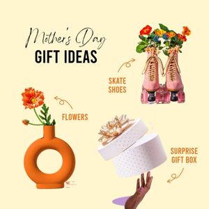 mothers day, mother day, gift guide, Yellow Modern Mother's Day Gift Ideas Instagram Post Template
