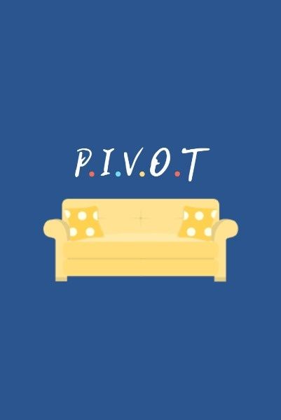 drama, sofa, simple, Ross Pivot Friends TV Show Pinterest Post Template