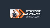 Workout And Fitness Youtube Channel Art