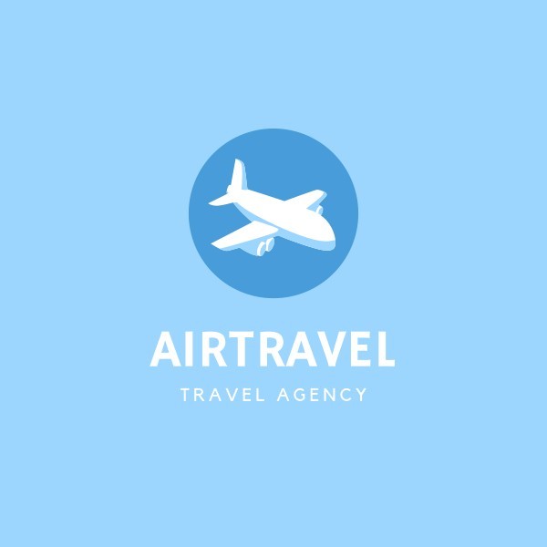 蓝色航空旅行社旅行 Logo