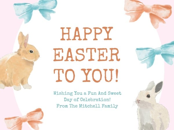 Happy Easter To You Card