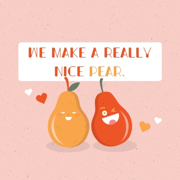 Valentine Nice Pear Instagram Post