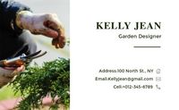 gardener, landscaping, lawn care, Green Gardening Service Business Card Template