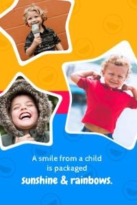 expression, character, star, Children's Smiles Pinterest Post Template