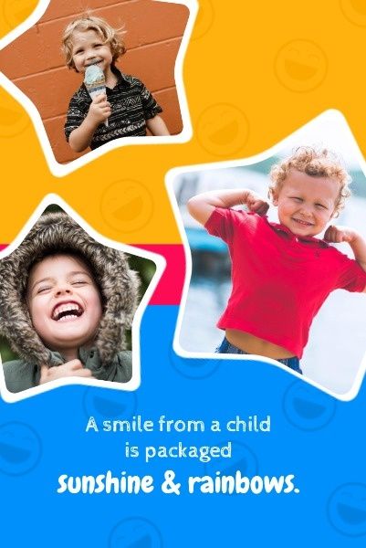 Children's Smiles Pinterest Post