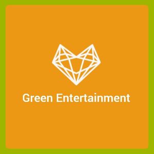business, office, file, Green And Orange Entertainment Logo Design Logo Template