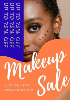 cosmetics, life, lifestyle, Makeup Sale Flyer Template