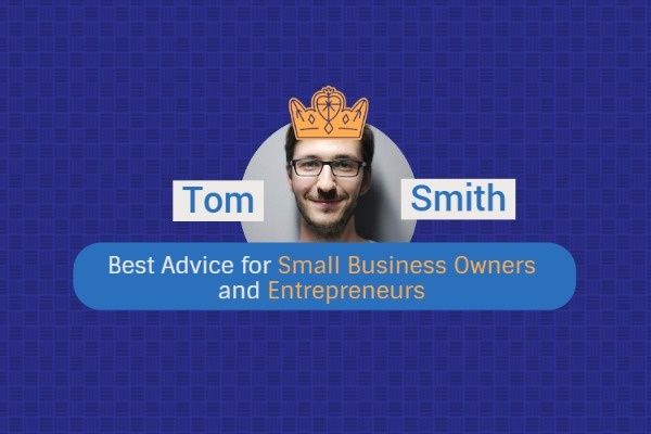 business man, owner, entrepreneurs, Small Business Advice Blog Title Template