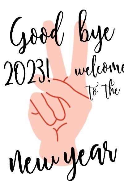 welcome, newyear, sign, White Background Of Simple OK Gesture New Year Resolution Pinterest Post Template