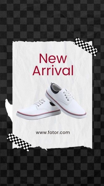 social media, shoes, business, Black Fashion Sports Outwear Sneaker Collection Sale Instagram Story Template