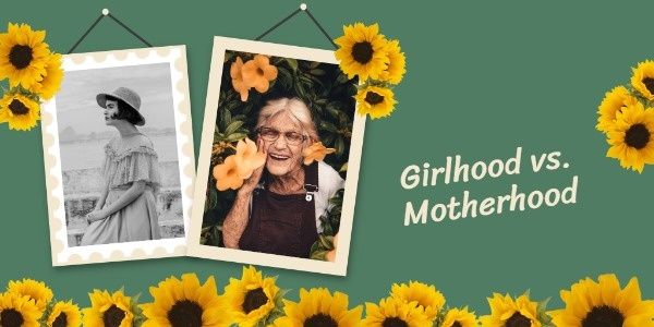 mothers day, mother day, greeting, Mother's Day Collage Twitter Post Template