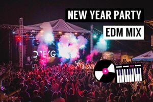 New Year Party EDM Mix Blog Title