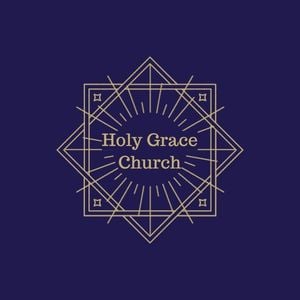 religion, parish, chapel, Cool Shape Holy Church Logo Design Logo Template
