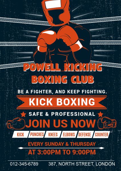 Boxing Club Poster