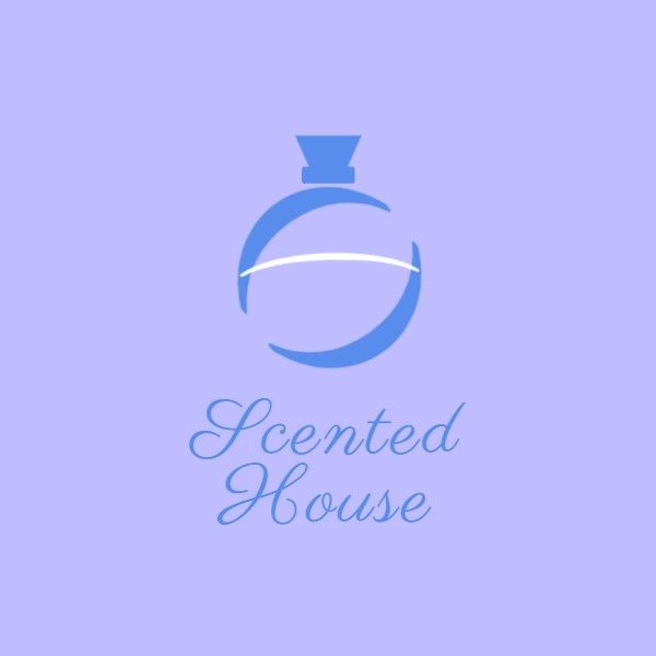 bottle, sale, brand, Scented House Logo ETSY Shop Icon Template