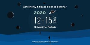 conference, meeting, star, Astronomy & Space Science Seminar Twitter Post Template
