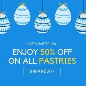 happy easter, promotion, store, Easter Sale Instagram Ad Template