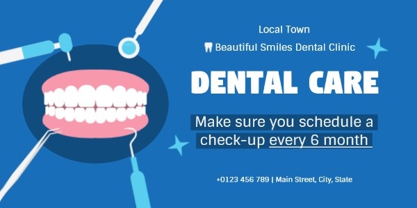 Dental Clinic Twitter Post