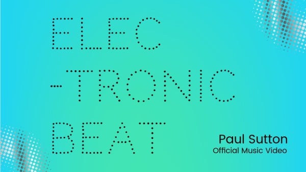 Blue Electronic Beat Acoustic Production Youtube Thumbnail