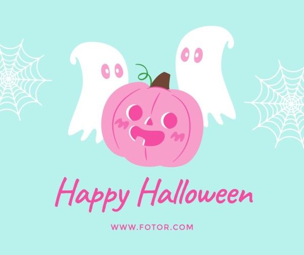 かわいいハッピーハロウィンパーティー Facebook投稿