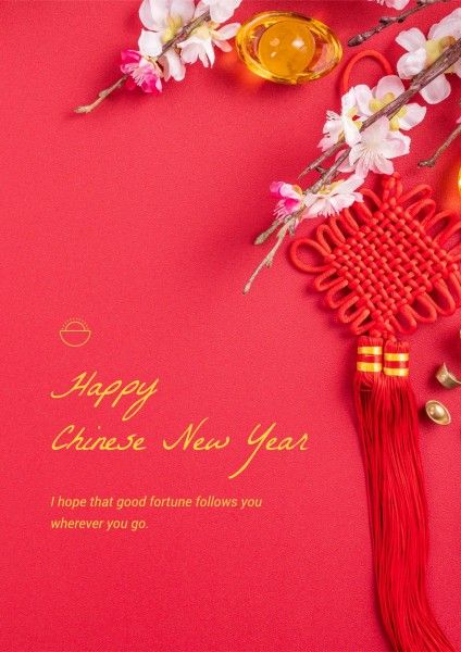 2022, tiger, lunar new year, Red Happy Chinese New Year Poster Template