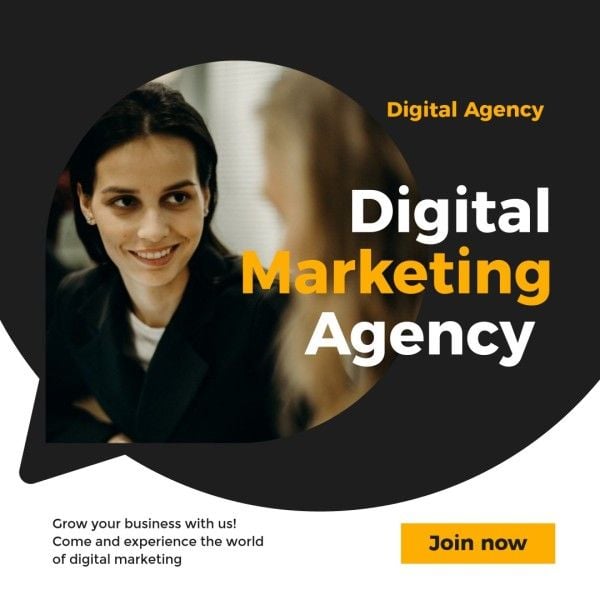 Digital Marketing Agency Introduction Instagram Post