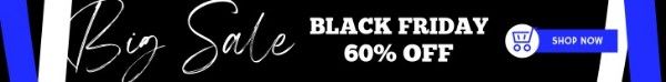 Black Black Friday Sale Big Save Leaderboard