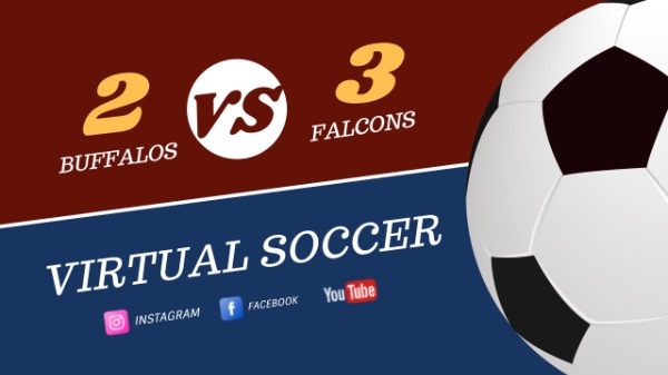Virtual Soccer Youtube Channel Art