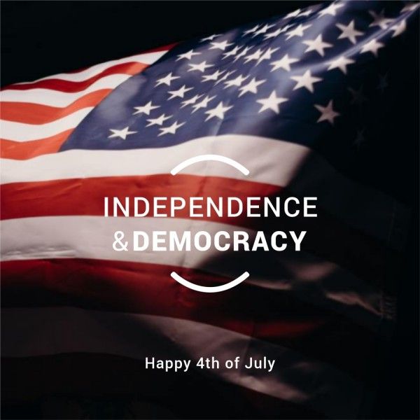 independence day, democracy, festival, Independence Instagram Post Template