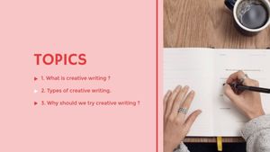 guide, ppt, business, Creative Writing Presentation Template