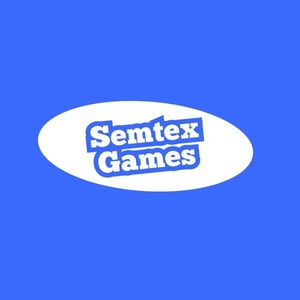 青いゲームのロゴ ロゴ