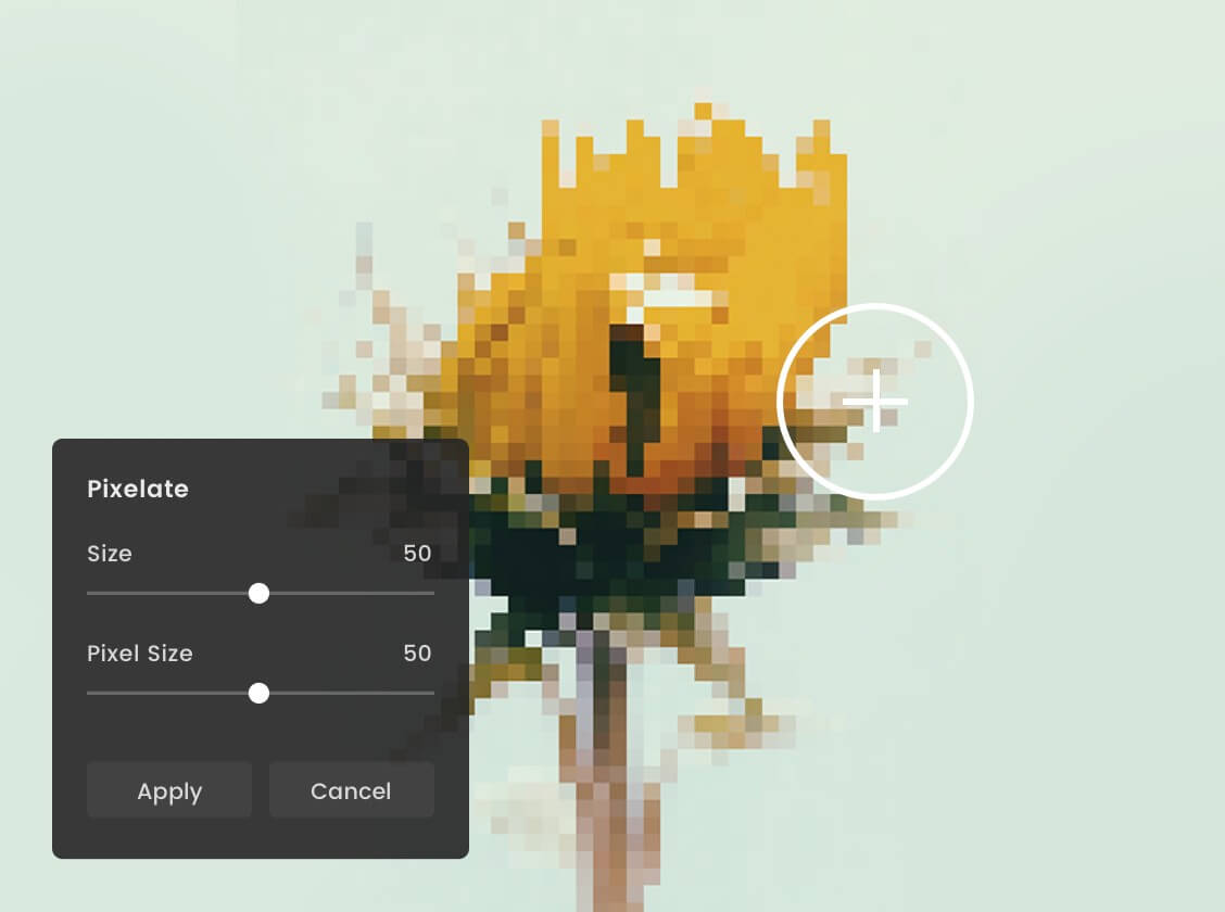 how to use paintbrush in fotor photo editor